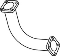 Труба выхлопного газа DINEX 49295