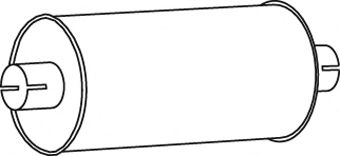 Средний / конечный глушитель ОГ DINEX 18321