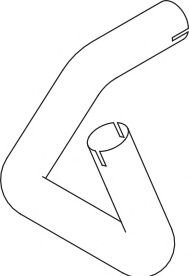 Труба выхлопного газа DINEX 54145