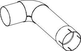 Труба выхлопного газа ZARA 10086