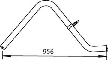 Труба выхлопного газа ZARA 517