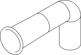 Труба выхлопного газа DINEX 70120