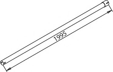 Труба выхлопного газа IMASAF 3503
