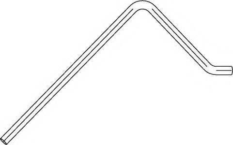 Труба выхлопного газа DINEX 50719