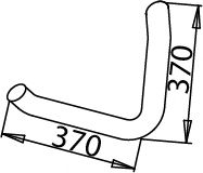 Труба выхлопного газа ZARA 9220