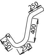 Труба выхлопного газа IMASAF 4343