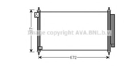 Конденсатор, кондиционер AVA QUALITY COOLING HD5276D