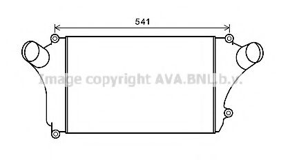 Интеркулер AVA QUALITY COOLING MT4246