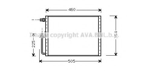 Конденсатор, кондиционер AVA QUALITY COOLING UV5000