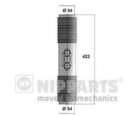 Комплект пылника, рулевое управление NIPPARTS N2840904