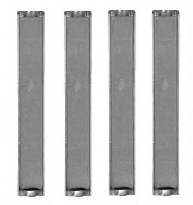 Комплектующие, колодки дискового тормоза MGA A223