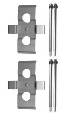 Комплектующие, колодки дискового тормоза MGA A274