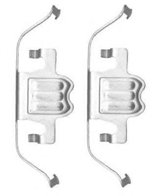 Комплектующие, колодки дискового тормоза MGA A280