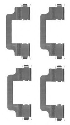 Комплектующие, колодки дискового тормоза MGA A304