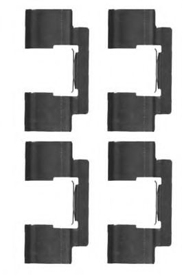 Комплектующие, колодки дискового тормоза MGA A306