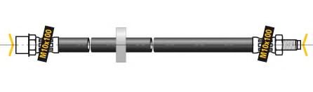 Тормозной шланг ROULUNDS RUBBER 73310