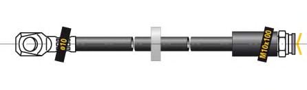 Тормозной шланг MGA F6342