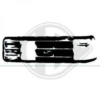 Корпус, задний фонарь DIEDERICHS 1611096