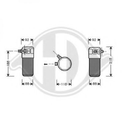 Осушитель, кондиционер DIEDERICHS 8101505