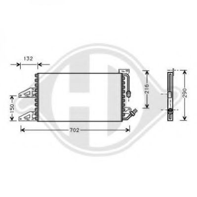 Конденсатор, кондиционер DIEDERICHS 8321202