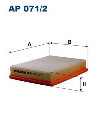 Воздушный фильтр FILTRON AP071/2