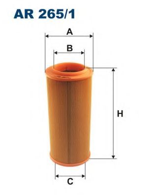 Воздушный фильтр FILTRON AR265/1