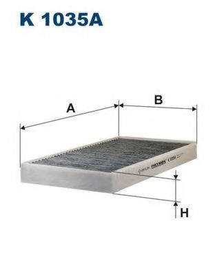 Фильтр, воздух во внутренном пространстве FILTRON K1035A