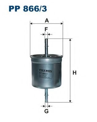 Топливный фильтр FILTRON PP866/3