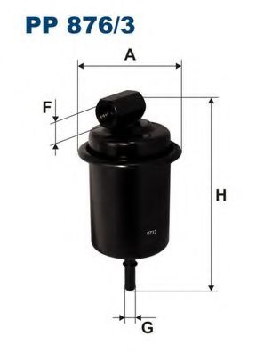 Топливный фильтр FILTRON PP876/3