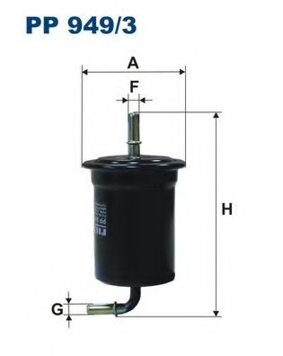 Топливный фильтр FILTRON PP949/3