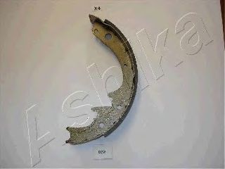 Комплект тормозных колодок ASHIKA 55-00-022