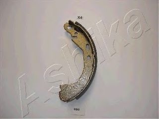 Комплект тормозных колодок ASHIKA 55-00-098