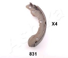 Комплект тормозных колодок ASHIKA 55-08-831