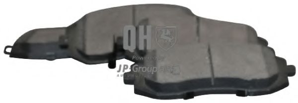 Комплект тормозных колодок, дисковый тормоз JP GROUP 4663600519
