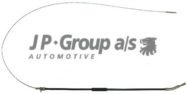 Трос, стояночная тормозная система JP GROUP 8170300206
