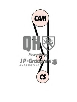 Комплект ремня ГРМ JP GROUP 5212100119