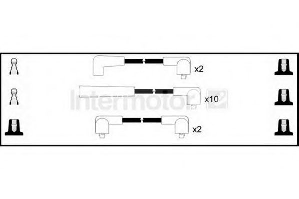 Комплект проводов зажигания STANDARD 83056