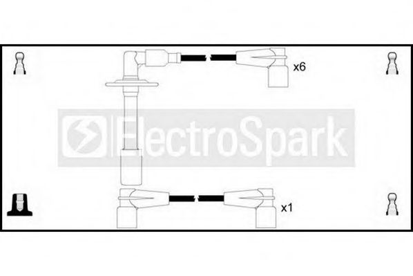 Комплект проводов зажигания STANDARD OEK454