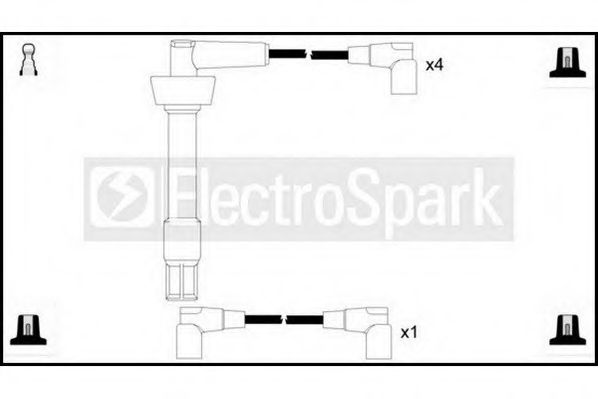 Комплект проводов зажигания STANDARD OEK413