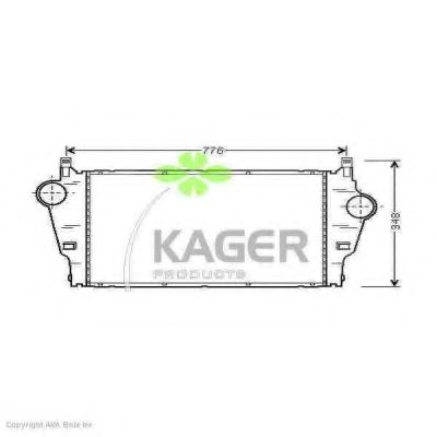 Интеркулер KAGER 31-0989