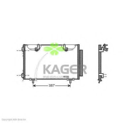 Конденсатор, кондиционер KAGER 94-5357