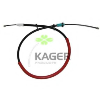 Трос, стояночная тормозная система KAGER 19-1335