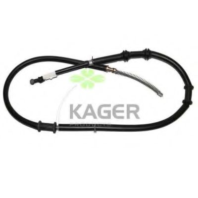 Трос, стояночная тормозная система KAGER 19-6315