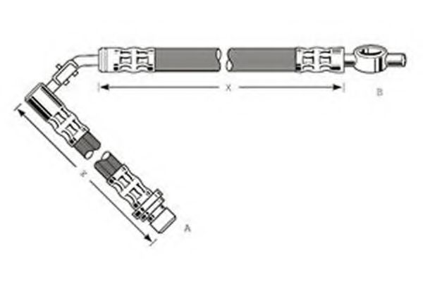 Тормозной шланг GIRLING 9004257