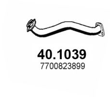 Труба выхлопного газа ASSO 401039