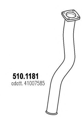 Труба выхлопного газа DINEX 28229