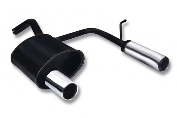 Глушитель для спортивного автомобиля ASSO 97.7007.22