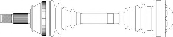 Приводной вал GENERAL RICAMBI AR3055