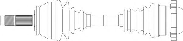 Приводной вал GENERAL RICAMBI FI3121