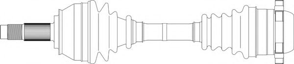 Приводной вал GENERAL RICAMBI FI3277